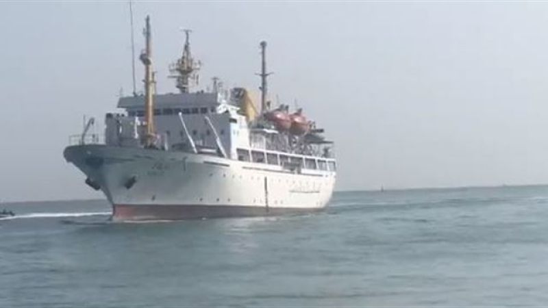 سفينة التدريب عايدة 4 غادرت مرفأ طرابلس