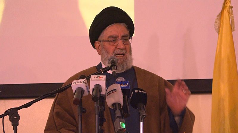 السيد أمين السيد: الانجاز الذي تحقق على يدي الإمام الخميني هو احياء الأمة من خلال الثورة الإسلامية في إيران
