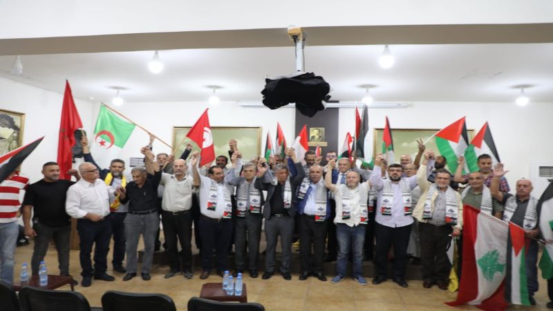 الاتحاد العمالي العام في لبنان ينظم لقاءً تضامنيًا مع فلسطين: نحن جزء من المعركة&nbsp;