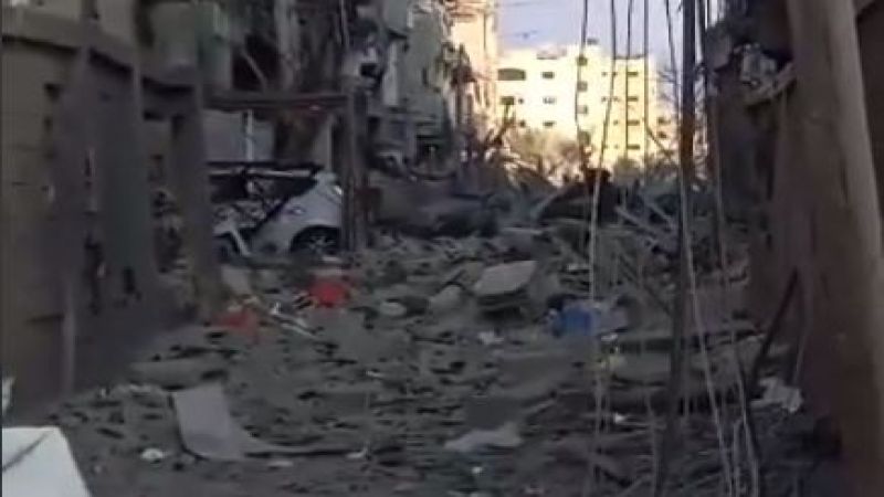 فلسطين: شهداء وجرحى بقصف صهيوني استهدف سوق مخيم النصيرات وسط قطاع غزة