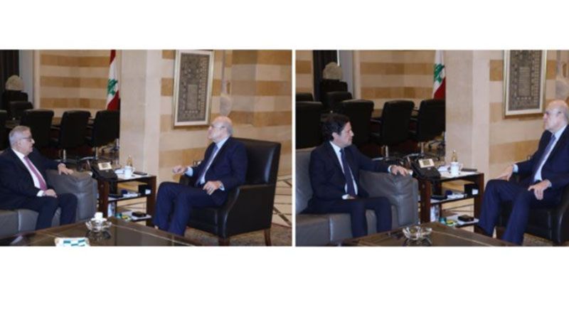 لبنان| ميقاتي التقى وزيري الإعلام والخارجية 