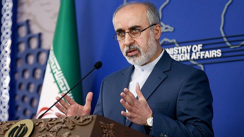 إيران| كنعاني: ليس لدينا أي تواصل مباشر أو غير مباشر مع الأميركيين بخصوص الوضع الحالي