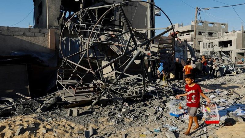 فلسطين: قصف عنيف متواصل على اهداف متفرقة في محافظة خانيونس