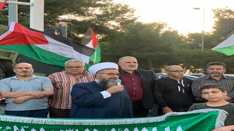 الشيخ العيلاني خلال وقفة تضامنية مع غزة في صيدا: لضرورة التحرك لوقف حرب الإبادة