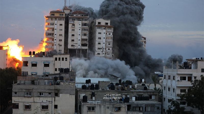 فلسطين: طيران الاحتلال يستهدف طابقا من مستشفى الرنتيسي غرب مدينة غزة