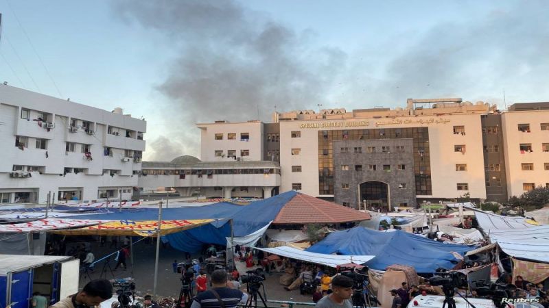 مكتب الإعلام الحكومي في غزة: الاحتلال حوّل مجمع الشفاء إلى ثكنة عسكرية