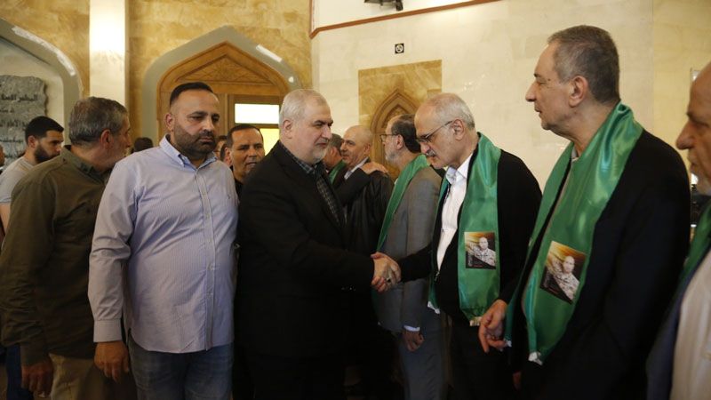 لبنان: حركة أمل تلقت التبريكات باستشهاد المجاهد موسى الموسوي أمس في روضة الشهيدين