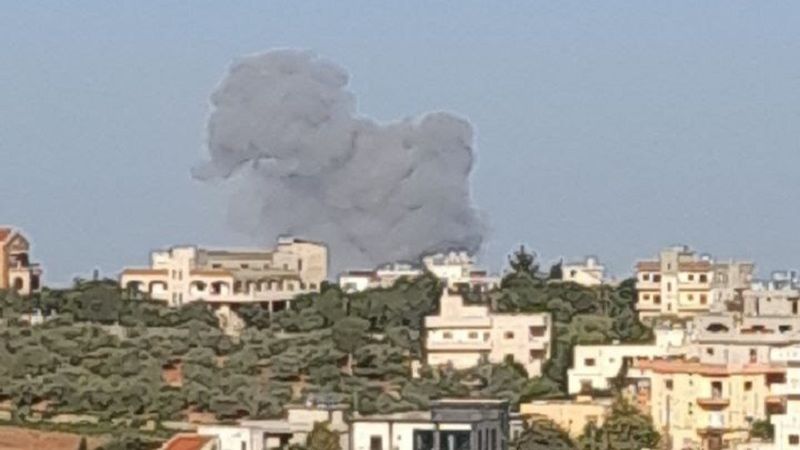 لبنان: غارة لطيران العدو على بلدة عيترون 
