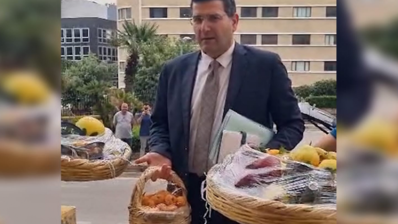 لبنان: جلسة لمجلس الوزراء والحاج حسن يحضر سلة 'فاكهة طازجة' من الجنوب لتوزيعها على الحاضرين