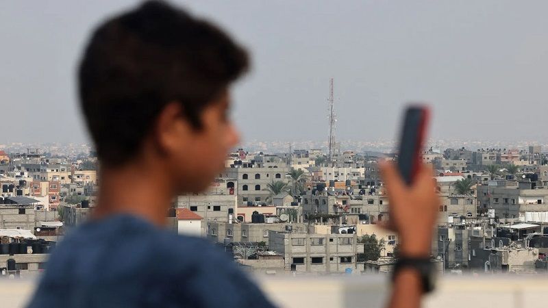 انقطاع الإنترنت عن جنوب قطاع غزة جراء العدوان &quot;الإسرائيلي&quot;