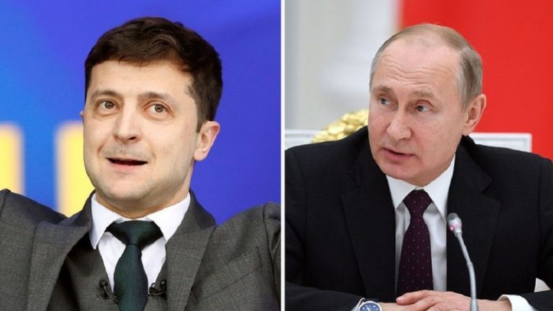 بوتين وزيلينسكي يجريان أول محادثات بينهما ويتفقان على مواصلة جهود إطلاق المحتجزين