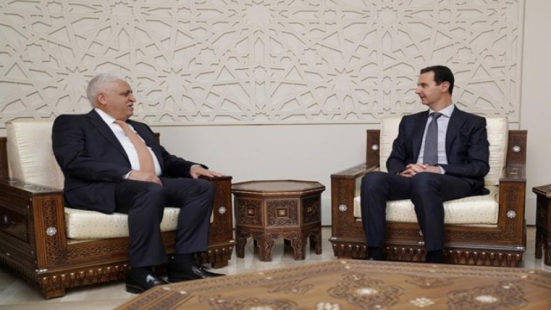 الرئيس الأسد تلقى رسالة من رئيس الوزراء العراقي تؤكد أهمية التنسيق بين البلدين