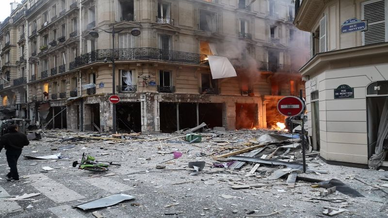 فرنسا: قتلى وجرحى بانفجار قويّ داخل مخبز وسط باريس