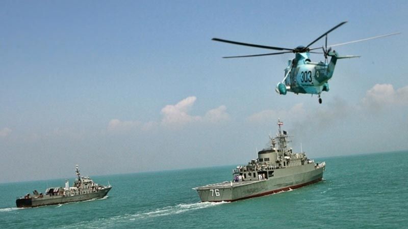 مناورات عسكرية إيرانية في المحيط الهندي