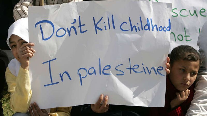 منظمة اليونيسف تطالب الاحتلال بوقف استهداف أطفال فلسطين