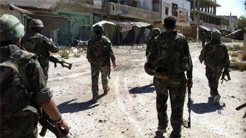 وحدة من الجيش السوري تدمر مقر قيادة لتنظيم جبهة النصرة الإرهابي غرب بلدة كفرنبودة