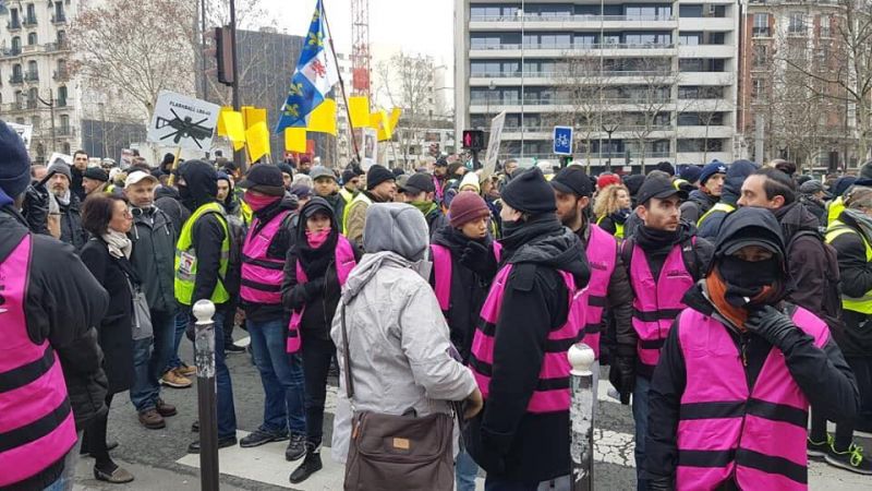 فرنسا: النساء يتصدرن تظاهرة "السترات الصفراء" في الأسبوع الـ17 للاحتجاجات