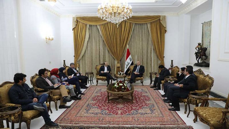 الرئيس العراقي: علاقتنا مع ايران مهمة جدًا لنا ولا يمكن للمنطقة ان تستقر من دونها