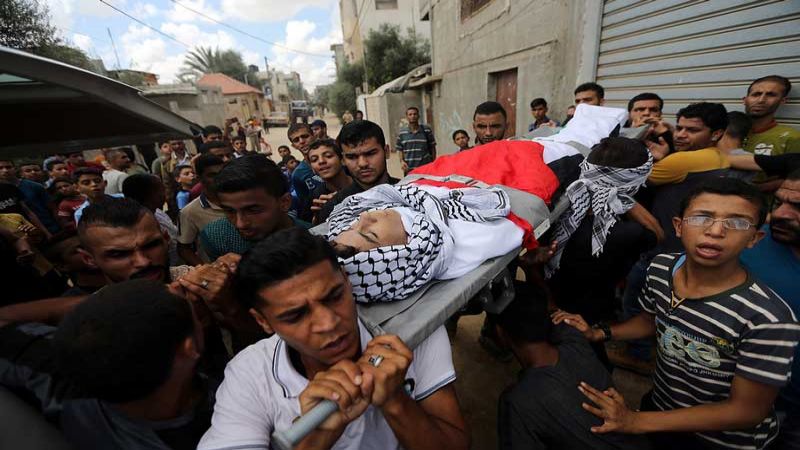 الاحتلال قتل 55 طفلًا بمسيرات العودة في غزة