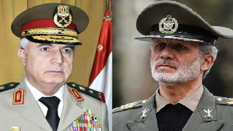 وزيرا دفاع إيران وسوريا يؤكدان تعزيز التعاون الدفاعي