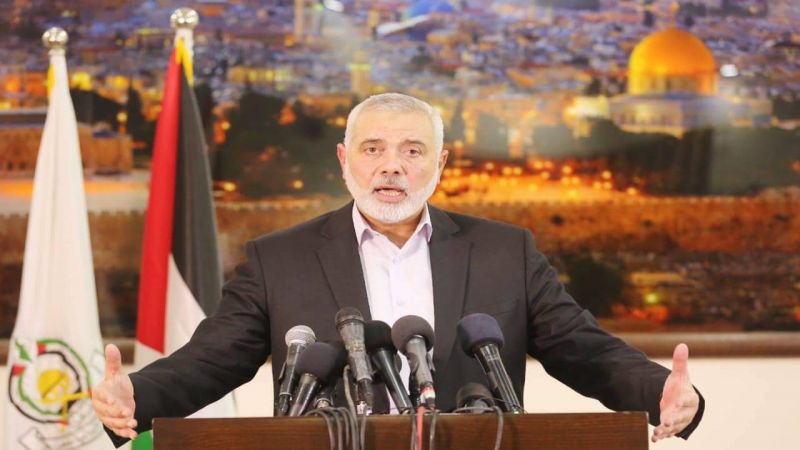 هنية يعلن موافقة حماس على عقد اللقاء الوطني بعد مرسوم الانتخابات