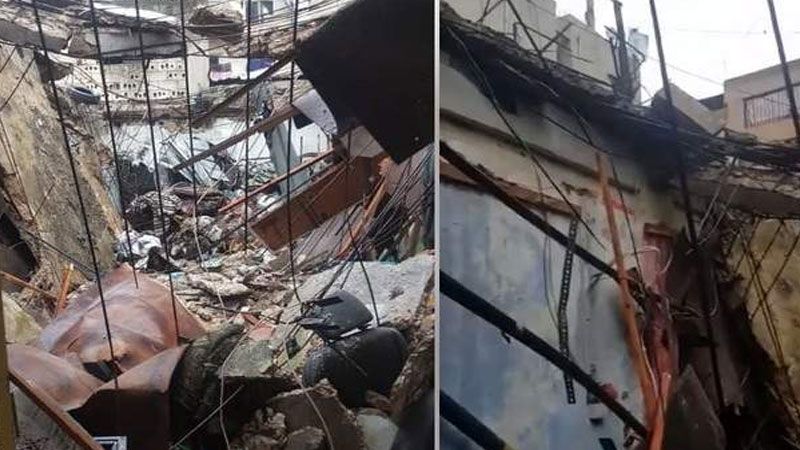 ​الجيش اللبناني يعمل​ على إغاثة مواطنين نتيجة ​انهيار سقف​ محل في محلة التبانة