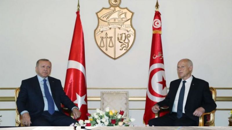 أردوغان وسعيد يبحثان في تونس خطوات وقف إطلاق النار في ليبيا