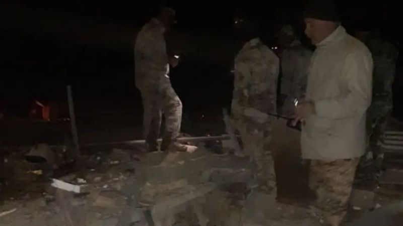 شهداء وجرحى بهجوم أمريكي على مواقع كتائب حزب الله في القائم