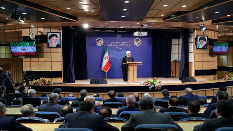 روحاني: لن نسمح لترامب وإرهابيي البيت الأبيض بزعزعة العلاقة بين الشعب الإيراني ونظامه