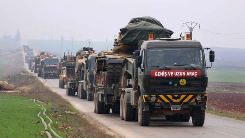 تعزيزات عسكرية تركية إلى ولاية هطاي على الحدود السورية