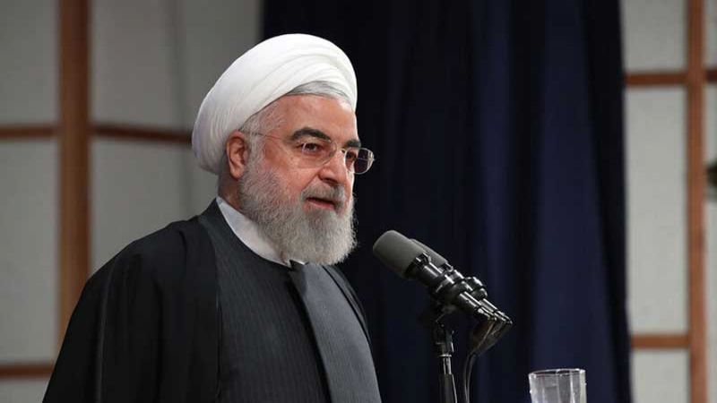 روحاني: الشعب الإيراني قادر على الصمود والممانعة في مواجهة الغطرسة الامريكية