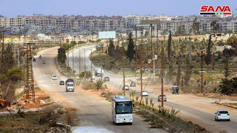 رسمياً .. افتتاح الطريق الدولي دمشق حلب