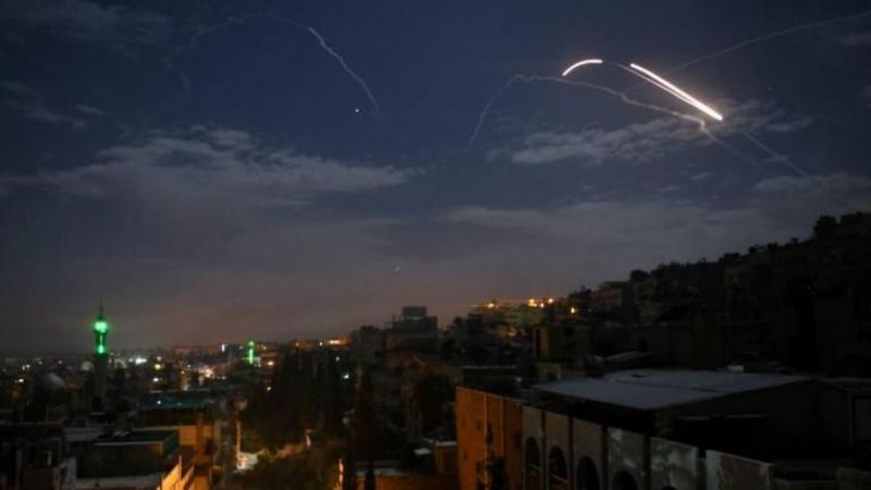 الدفاعات الجوية السورية تتصدى لعدوان صهيوني بالصواريخ على محيط دمشق