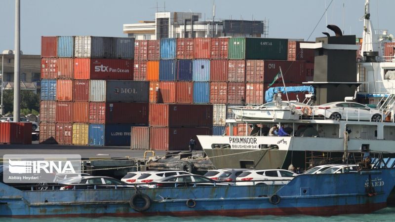 تدشين خط نقل بحري بين إيران وسلطنة عمان
