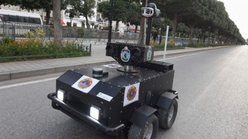 تونس: "الروبوت" وسيلة لضمان خلوّ الشوارع من المارة