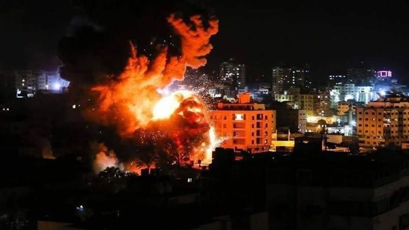الاحتلال يستهدف 3 مواقع للمقاومة في قطاع غزة‎