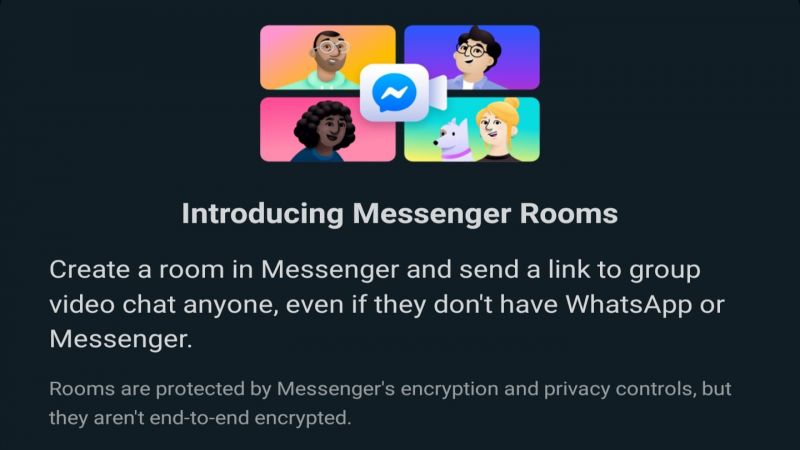 واتساب تطلق ميزة "Messengers Rooms" 