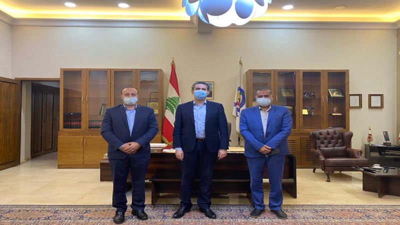 محافظ البقاع التقى وفد اللجنة الصحية لادارة كوارث المنطقة في حزب الله 