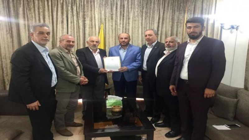 حماس تسلم حزب الله رسالةً من رئيس الحركة إسماعيل هنية إلى سماحة السيد حسن نصر الله حول قرار الضم وصفقة القرن