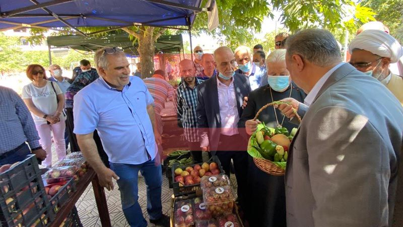 افتتاح سوق المزارع في بعلبك
