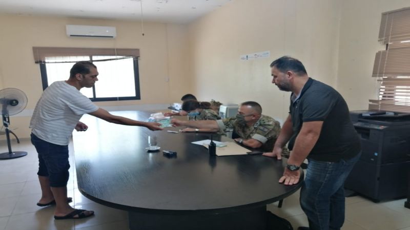 الجيش استكمل توزيع المساعدات المالية لذوي الحاجات الخاصة في عكار