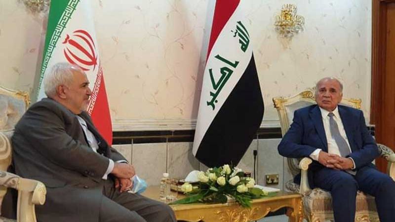 ظريف من بغداد: العراق المستقر والقوي مهم للأمن والسلام في المنطقة