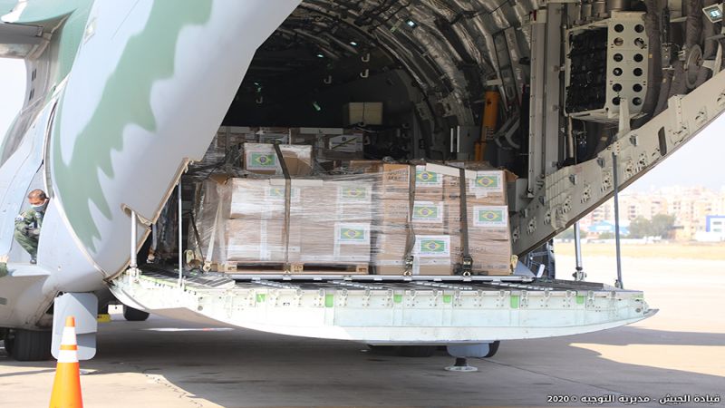 الجيش: وصول 6 طائرات محملة بالمساعدات الغذائية والطبية خلال الساعات الماضية