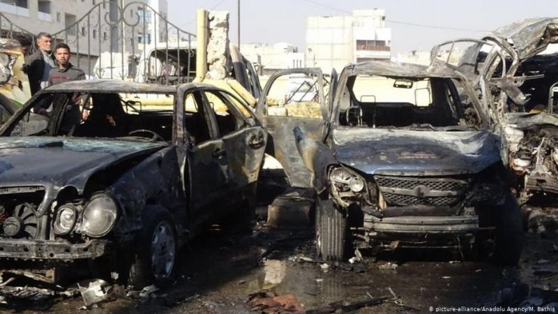 استشهاد 17 مدنياً وإصابة العشرات بانفجار شاحنة مفخخة في مدينة الباب بريف حلب