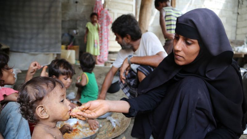 واقع مأساوي للأمومة والطفولة في اليمن منذ بدء العدوان والحصار