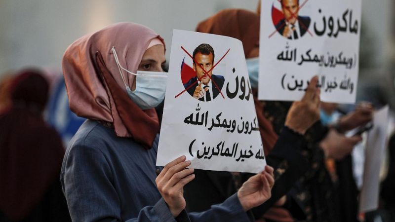 تواصل التظاهرات حول العالم ضد الرسوم المسيئة للنبي محمد (ص)