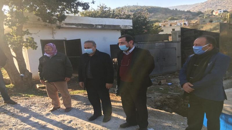 مسؤول منطقة البقاع في حزب الله يفتتح مشروع إعادة العمل بمحطة مياه حلبتا