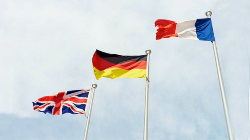 فرنسا وبريطانيا وألمانيا: قلقون من إعلان إيران بدء العمل على إنتاج وقود يعتمد على اليورانيوم