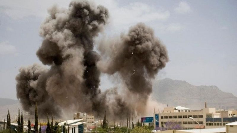 اليمن .. غارة لطيران العدوان السعودي الأمريكي على الخنجر بمديرية خب والشعف في الجوف