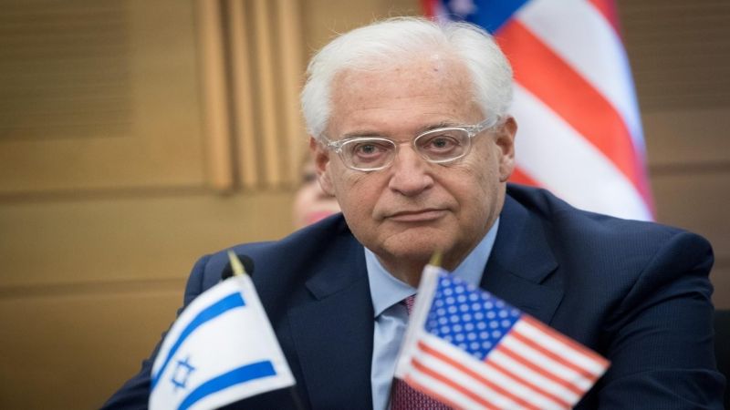 إدارة بايدن تعدل تعريف الصفة الرسمية لسفيرها لدى الكيان "الإسرائيلي" 
